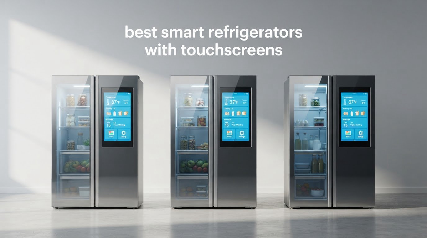 best smart refrigerators with touchscreens