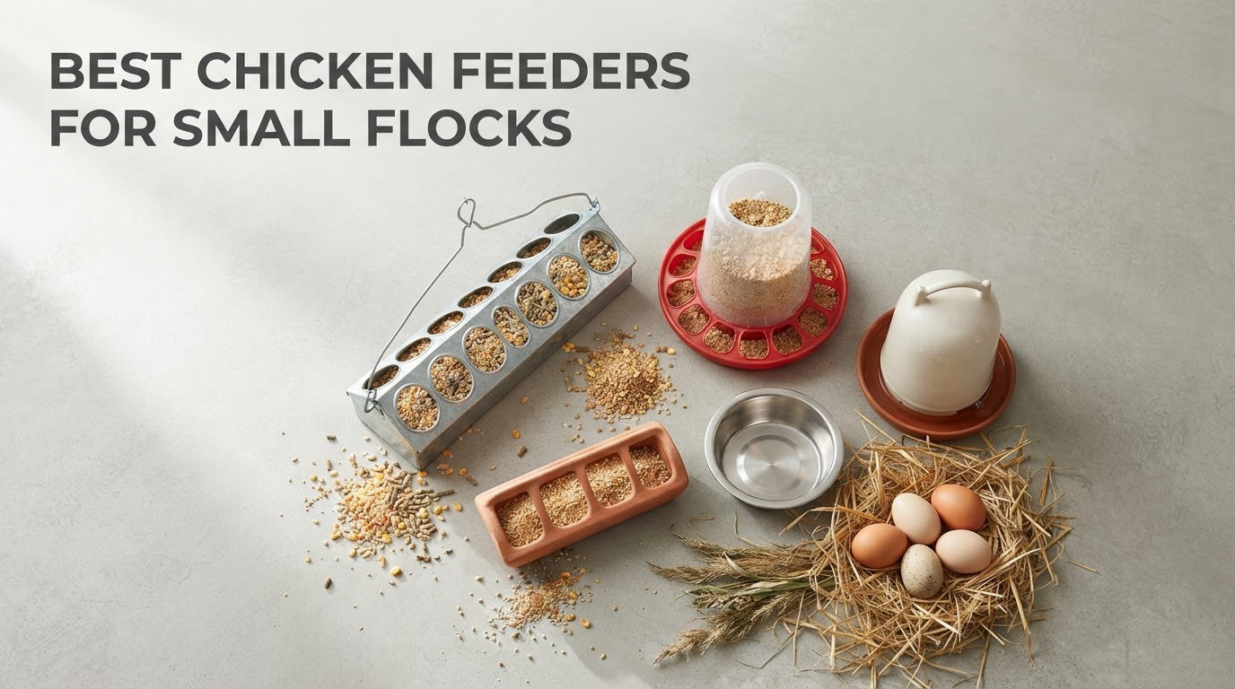 best chicken feeders for small flocks