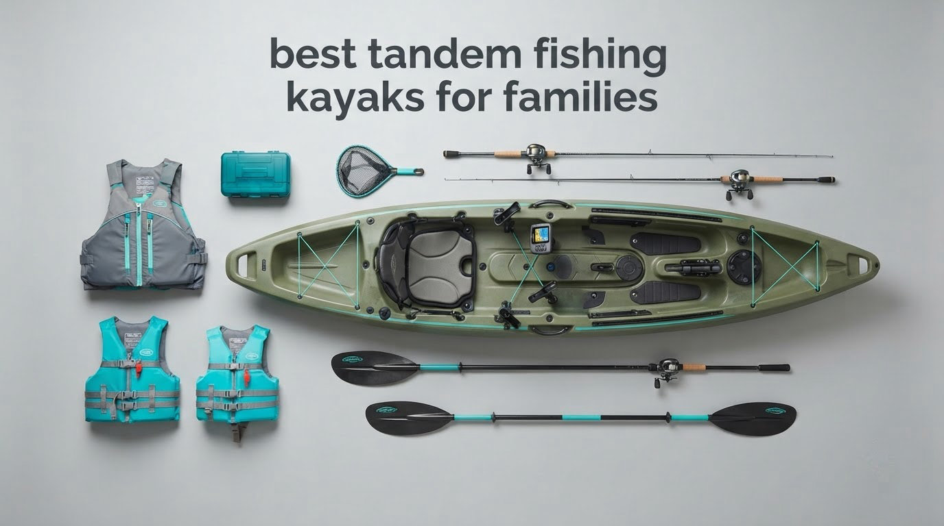 best tandem fishing kayaks for families