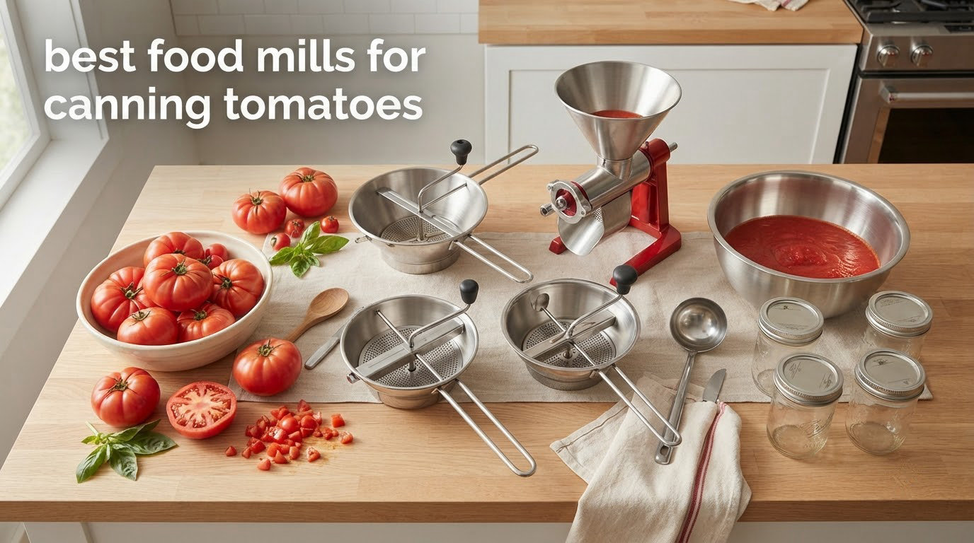 best food mills for canning tomatoes