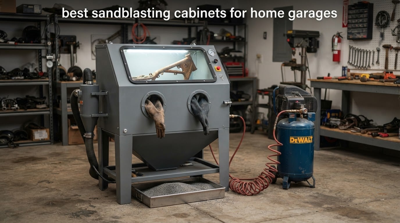 best sandblasting cabinets for home garages