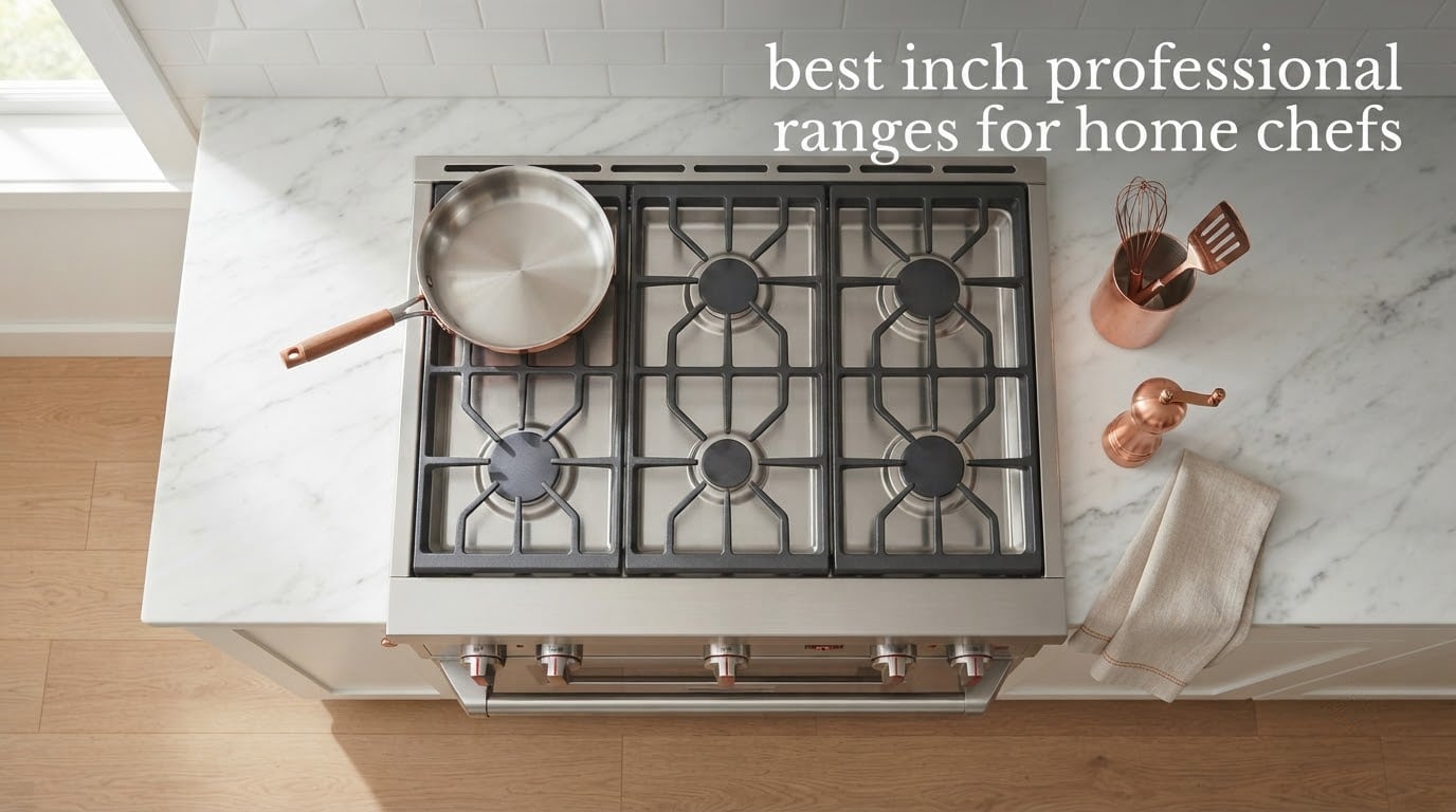best 36 inch professional ranges for home chefs
