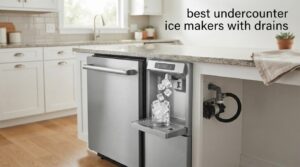 best undercounter ice makers with drains