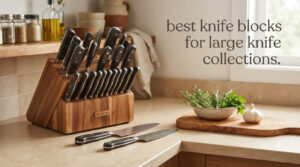 best knife blocks for large knife collections