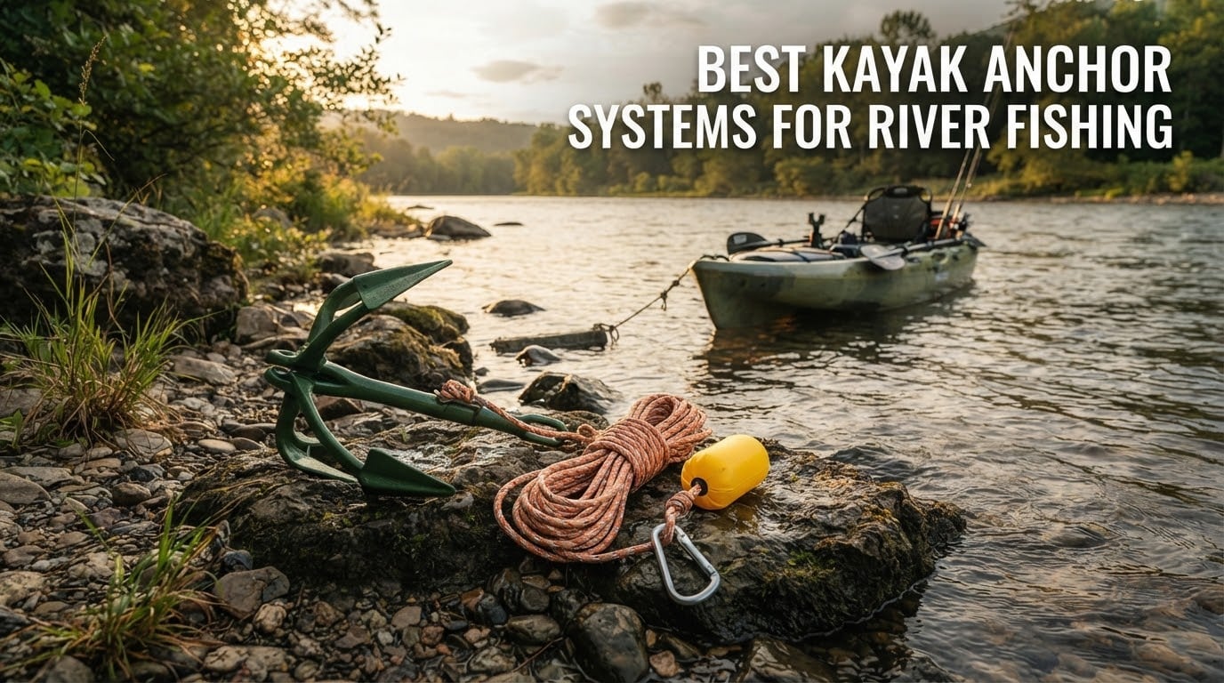 best kayak anchor systems for river fishing