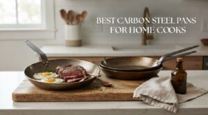 best carbon steel pans for home cooks