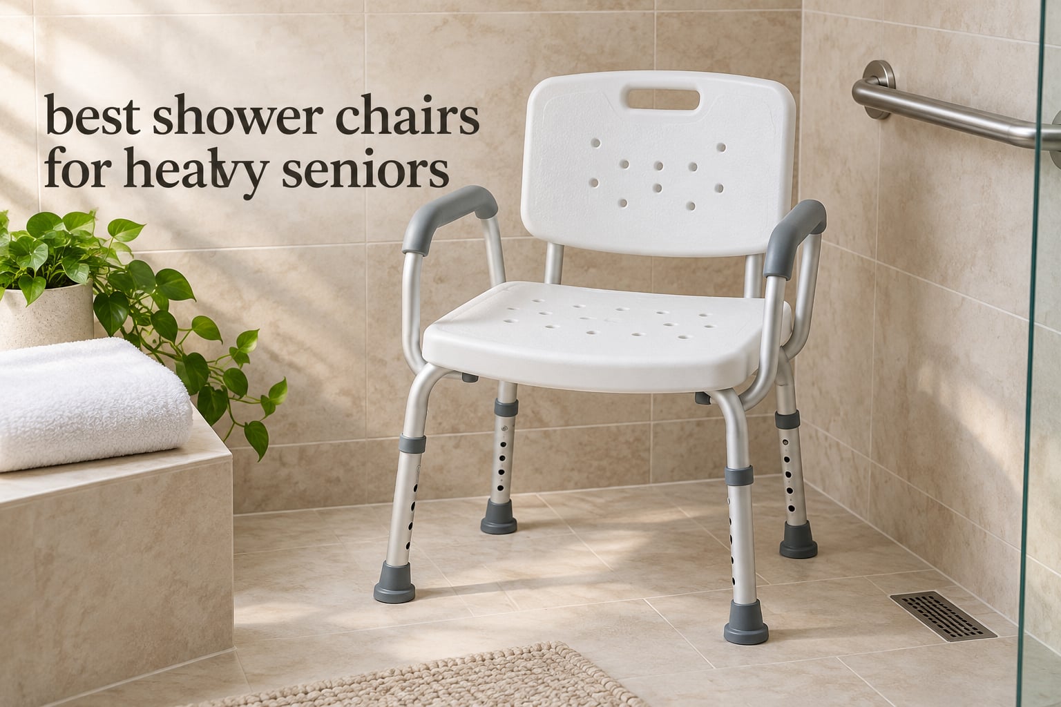 best shower chairs for heavy seniors