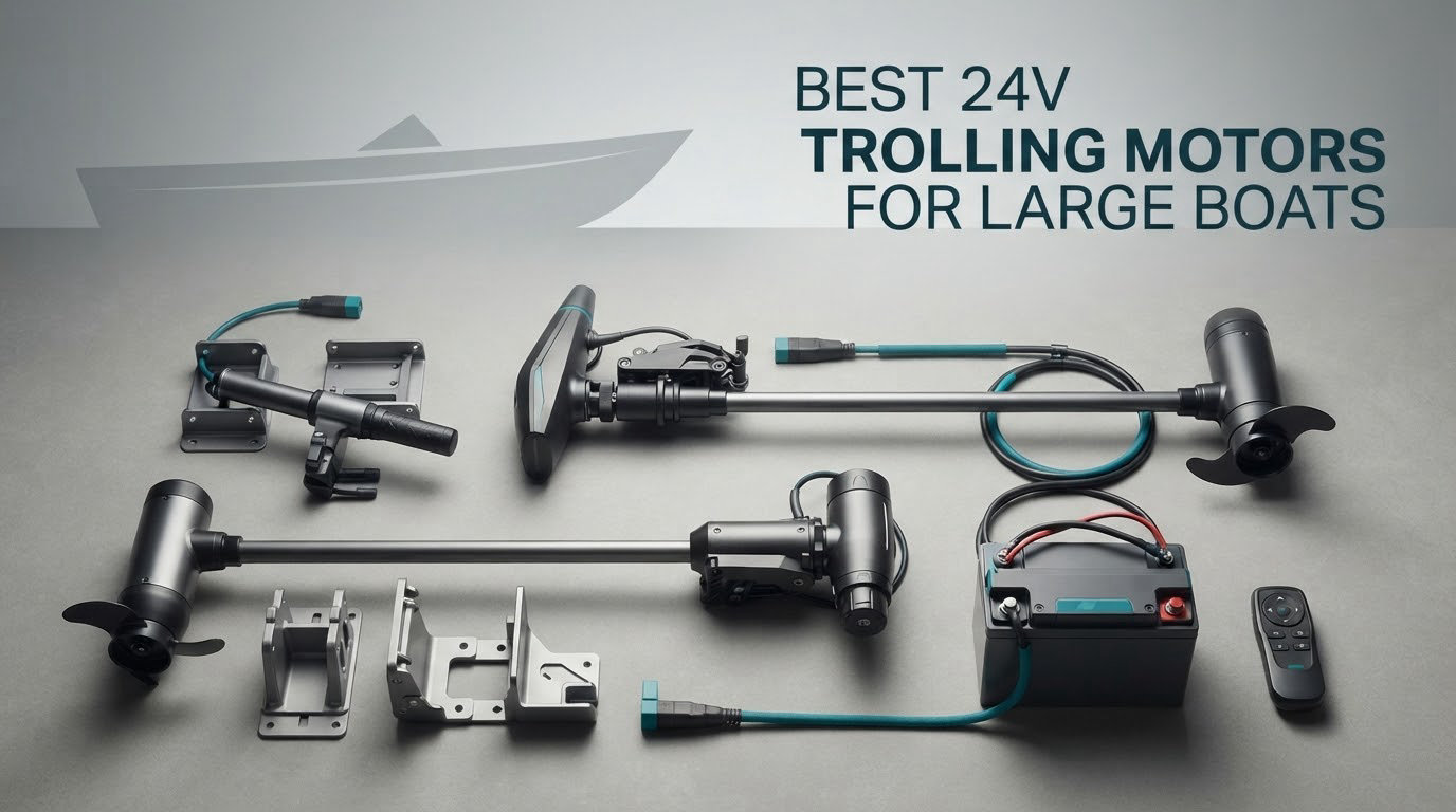 best 24v trolling motors for large boats