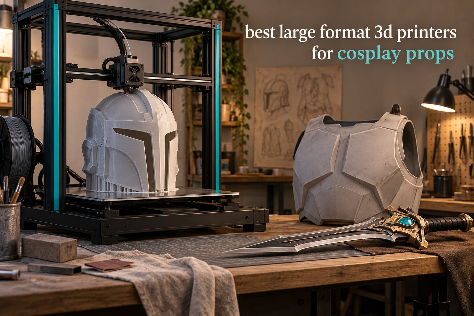 best large format 3d printers for cosplay props