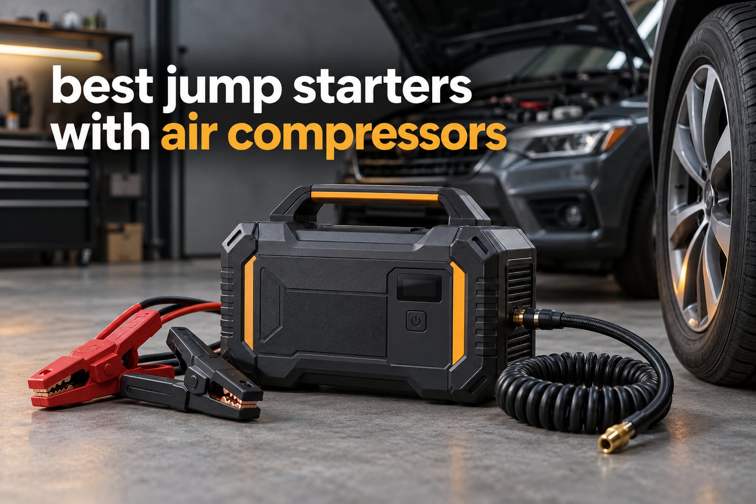 best jump starters with air compressors